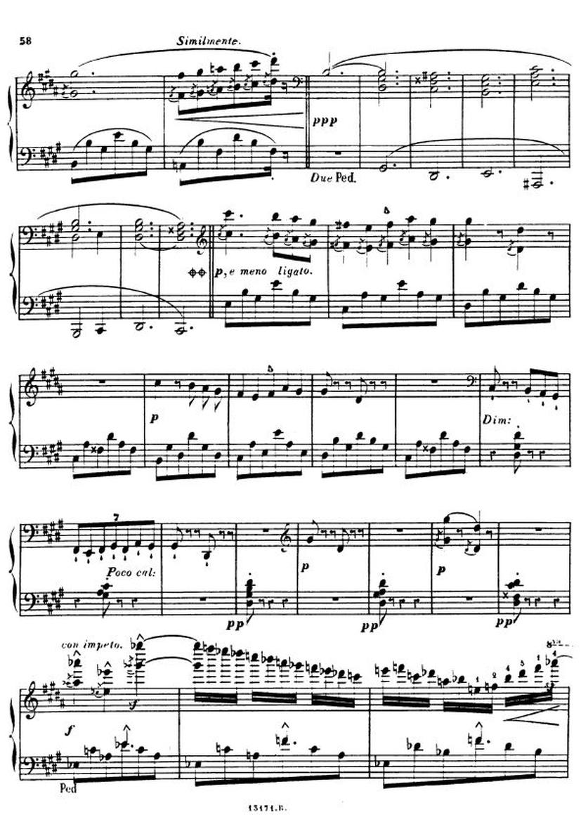 12首小调练习曲 12 Etudes in All Minor Keys Op.39钢琴谱