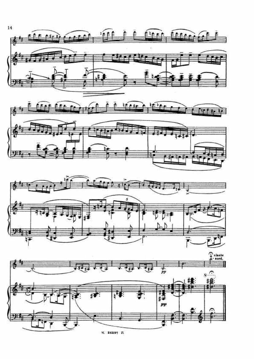 Medtner_op.21_Violinsonate_No.1_h钢琴谱