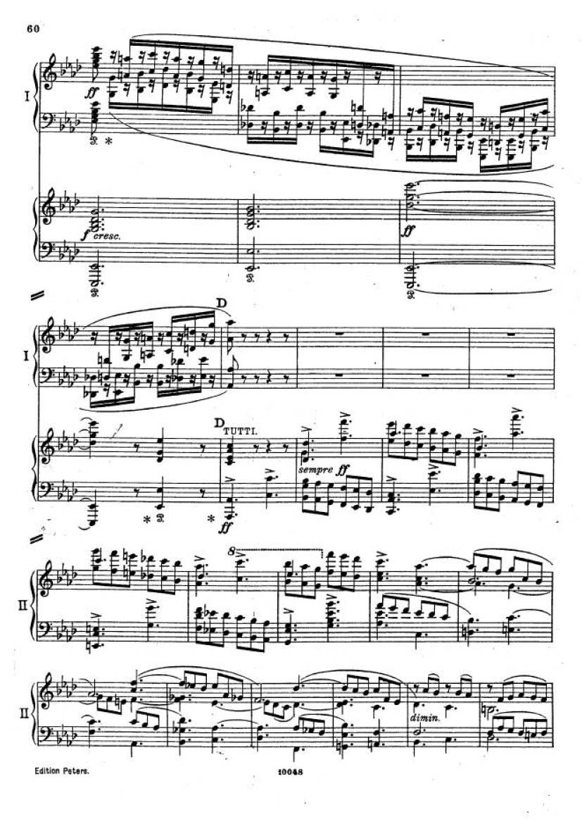 f小调钢琴协奏曲 Piano Concerto in f Minor Op.16钢琴谱