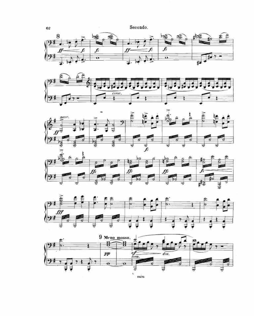 e小调第九交响曲“自新大陆” Symphony No.9 in e Minor Op.95钢琴谱