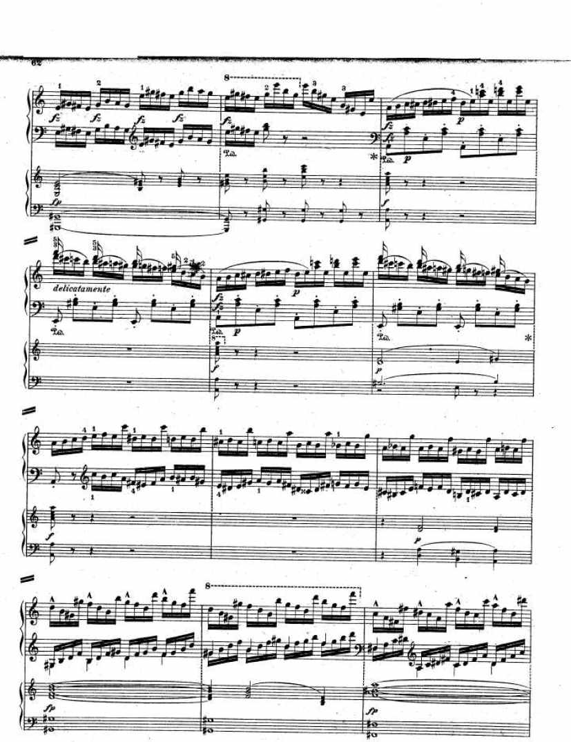 a小调钢琴协奏曲 Piano Concerto in a Minor Op.85钢琴谱