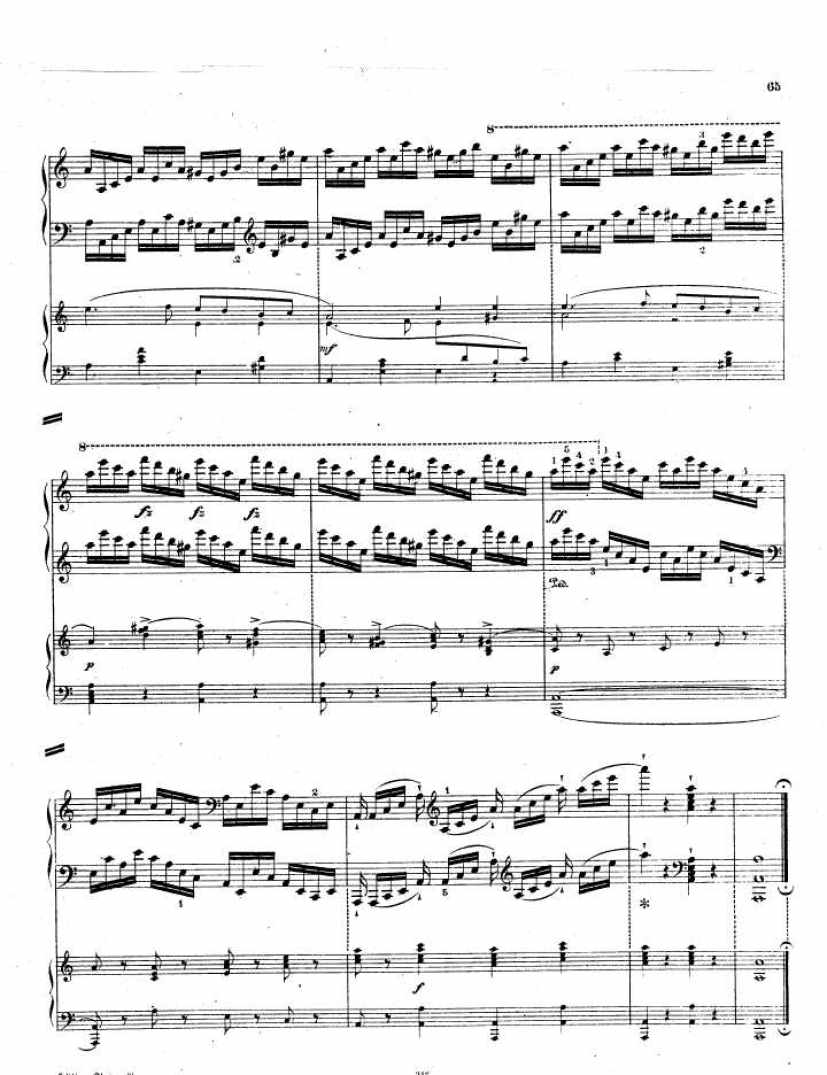 a小调钢琴协奏曲 Piano Concerto in a Minor Op.85钢琴谱