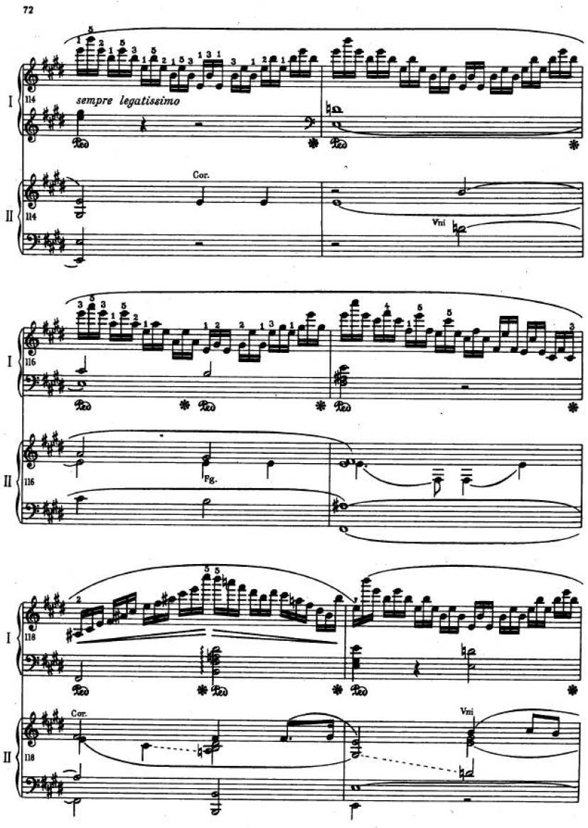 e小调第一钢琴协奏曲 Op.11 Piano Concerto No.1 in e Minor Op.11钢琴谱