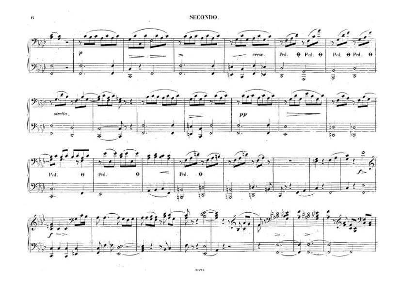 f小调第二钢琴协奏曲 Op.21 Piano Concerto No.2 in f Minor Op.21钢琴谱