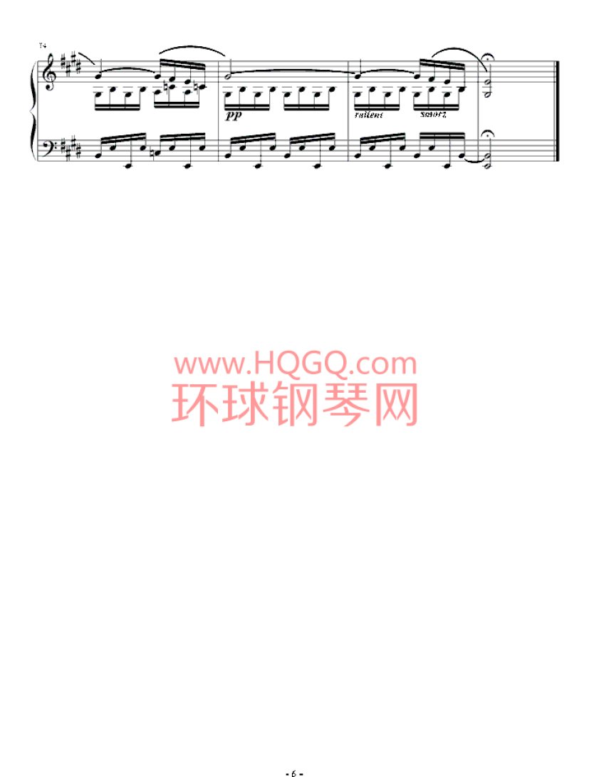 肖邦练习曲钢琴谱