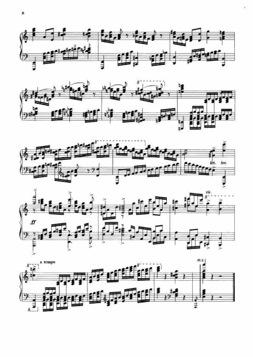 Dohnanyi_Etude Op.28钢琴谱