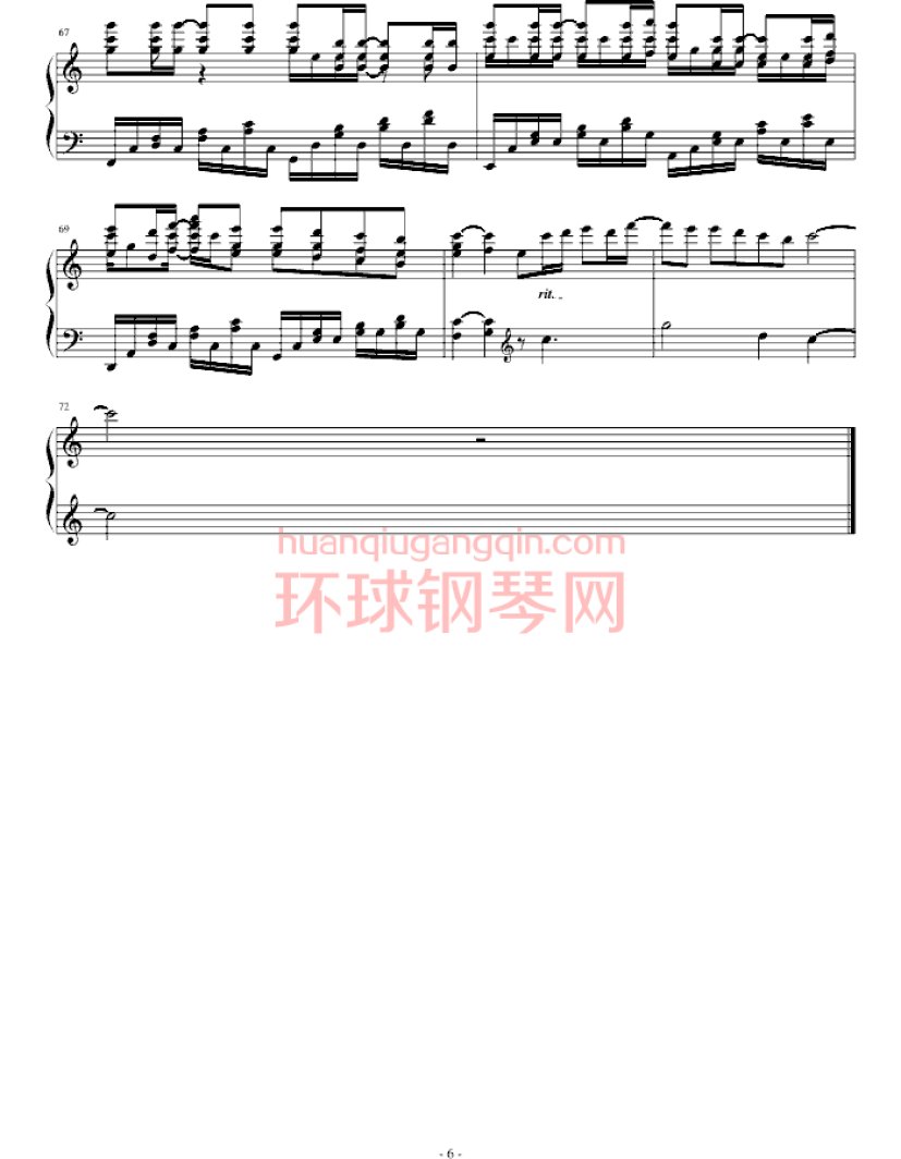 狂奔拉格泰姆(Ragtime Stapede)钢琴谱