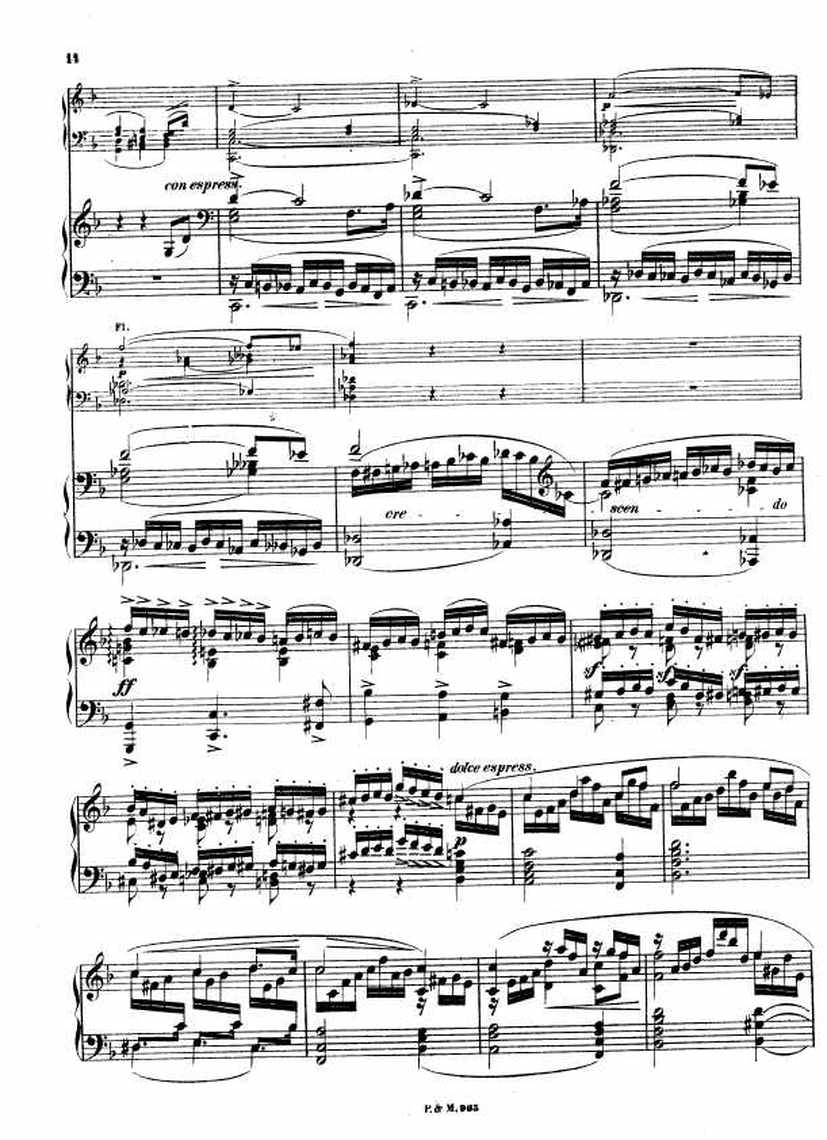 Scharwenka_32_PianoConcerto_no1_4钢琴谱