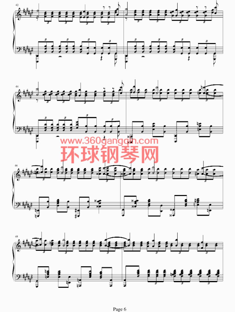 斯克里宾练习曲钢琴谱