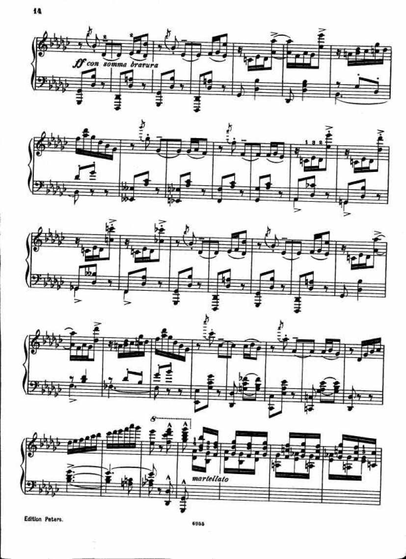 Moszkowski op.40 Scherzo钢琴谱