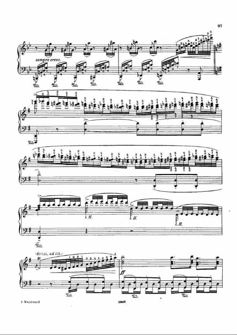 Cadenzas to Beethoven s Piano Concerto No[1].1 Op.15 华彩段（原版、戈多夫斯基、肯普夫版）钢琴谱