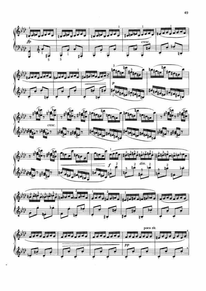 Dohnanyi_Etude Op.28钢琴谱