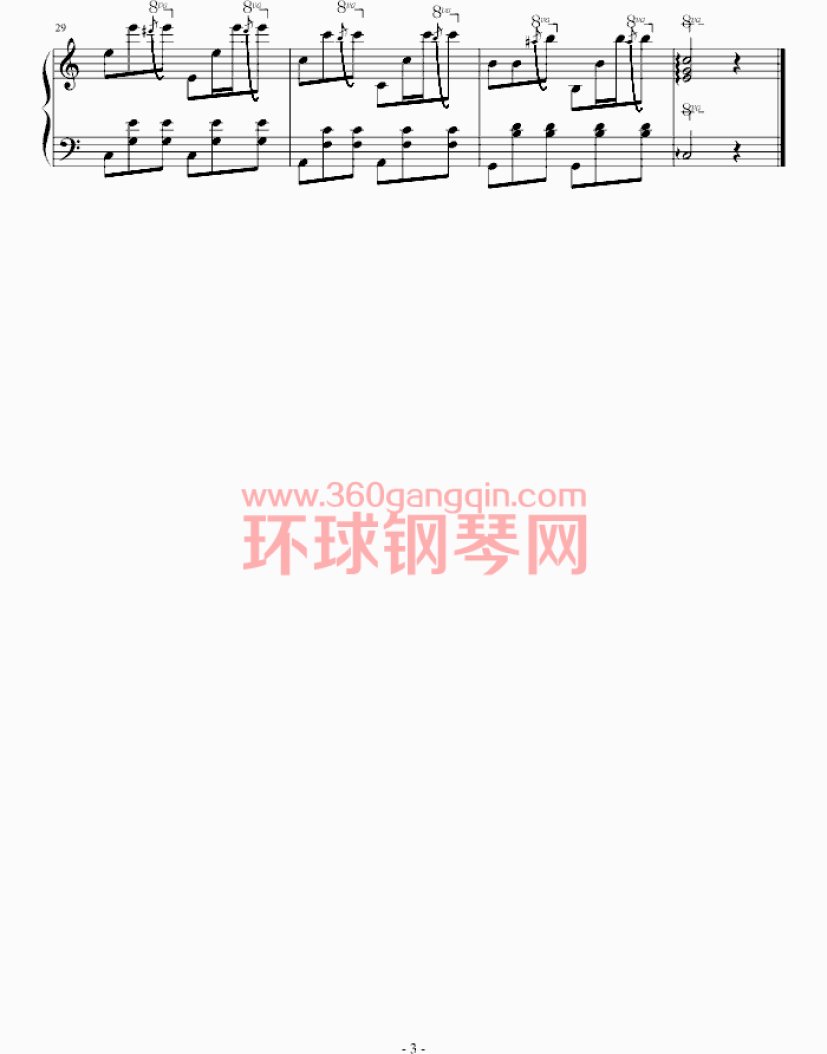 练习曲Op.740 No.3钢琴谱