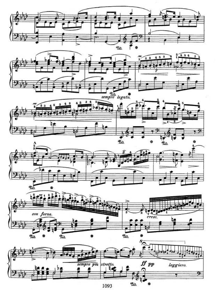 f小调第二钢琴协奏曲 Op.21 Piano Concerto No.2 in f Minor Op.21钢琴谱