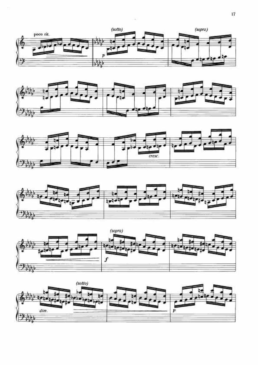 Dohnanyi_Etude Op.28钢琴谱