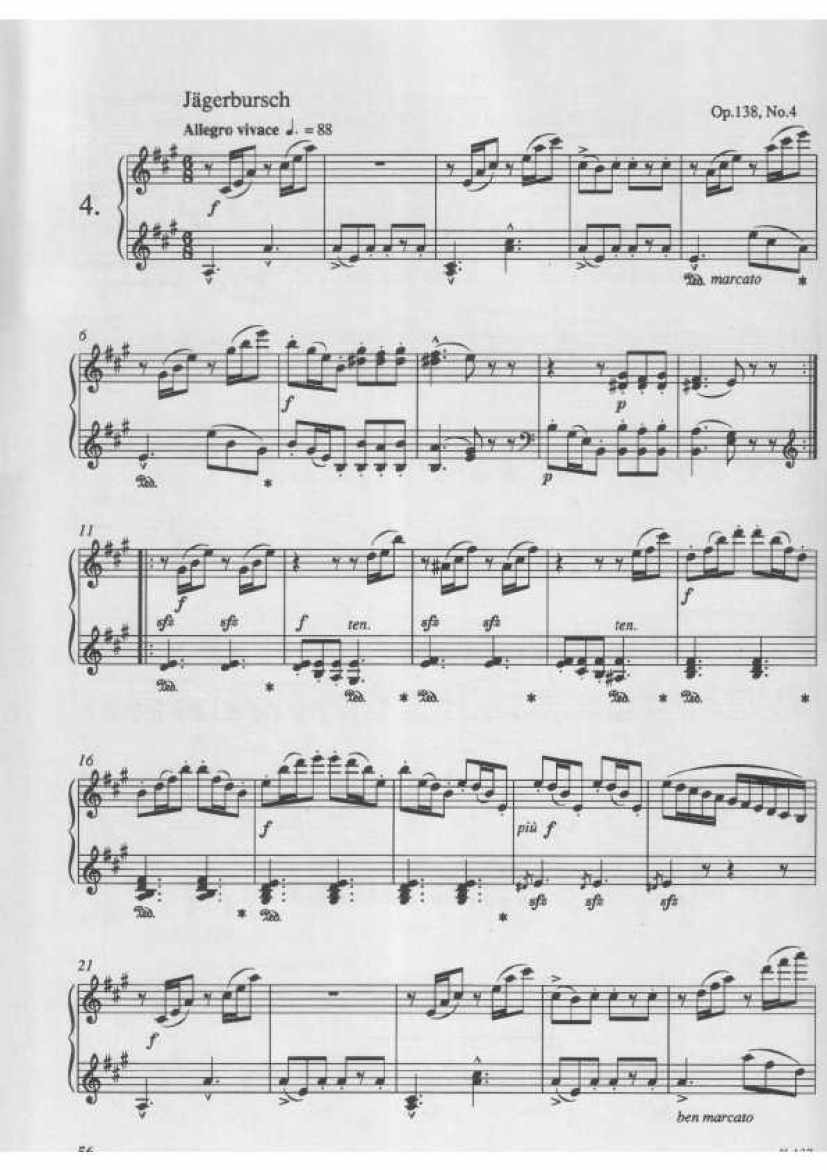 op. 138 No. 1钢琴谱