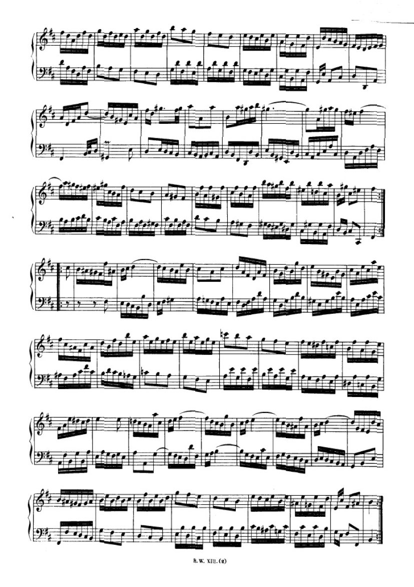 法国组曲 French Suites BWV 812钢琴谱