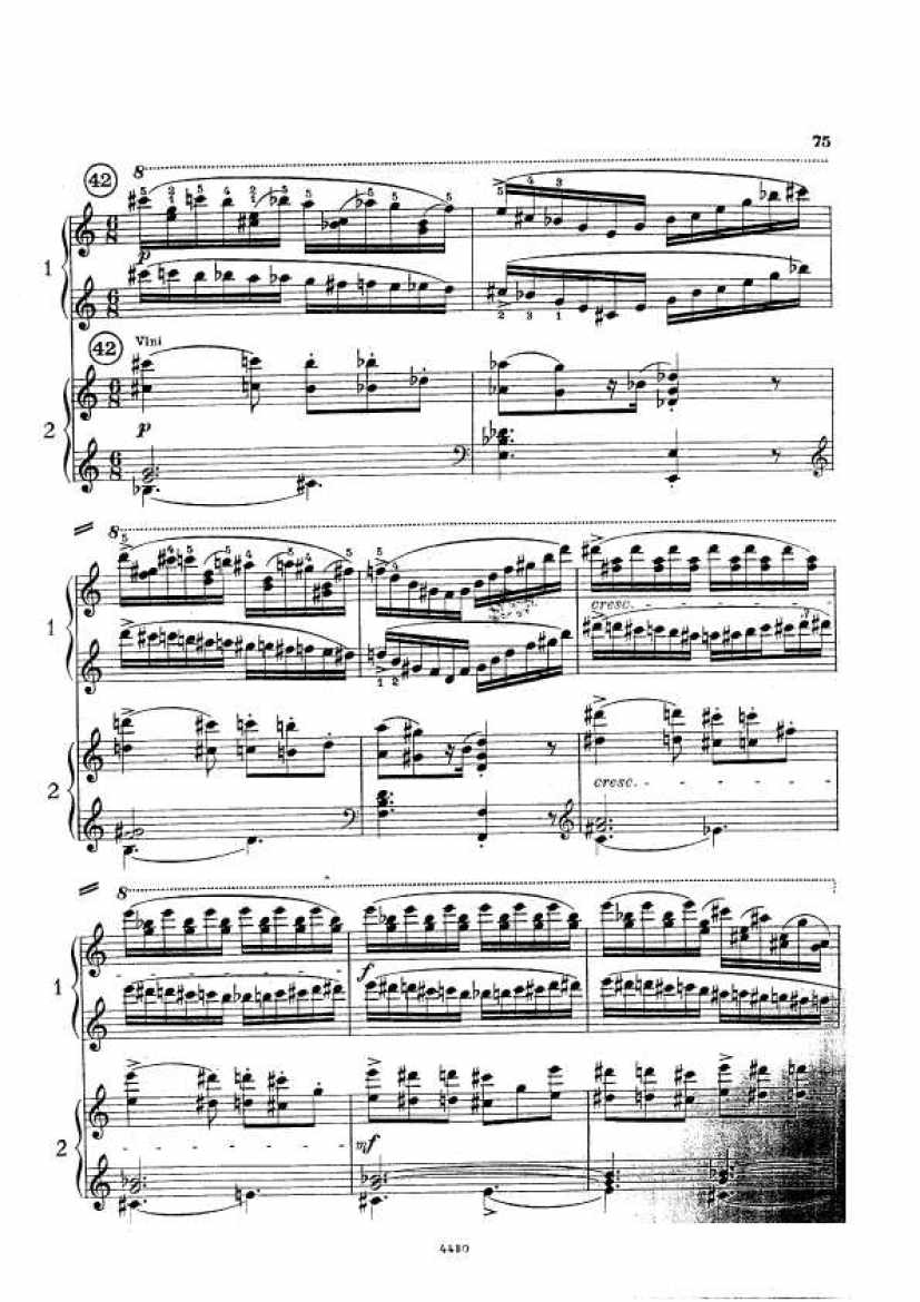 Bortkiewicz op.32 Klavierkonzert Nr.3 c钢琴谱