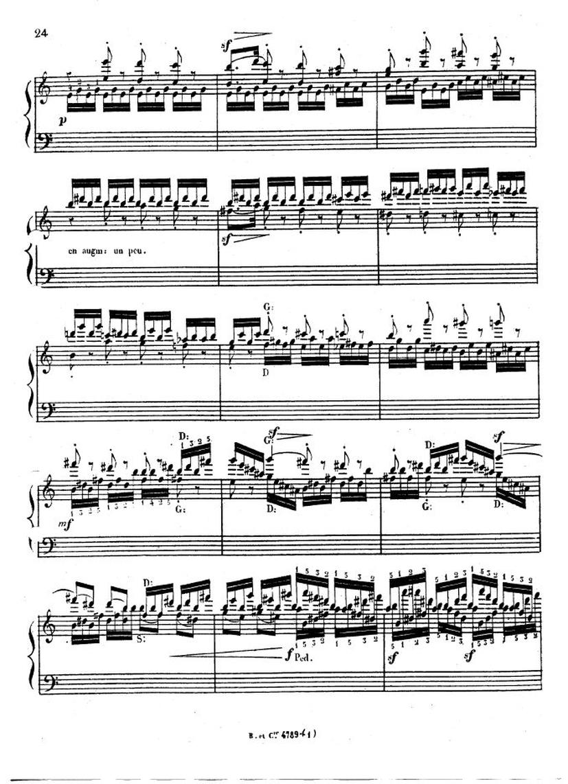 12首大调练习曲 12 Etudes in All Major Keys Op.35钢琴谱