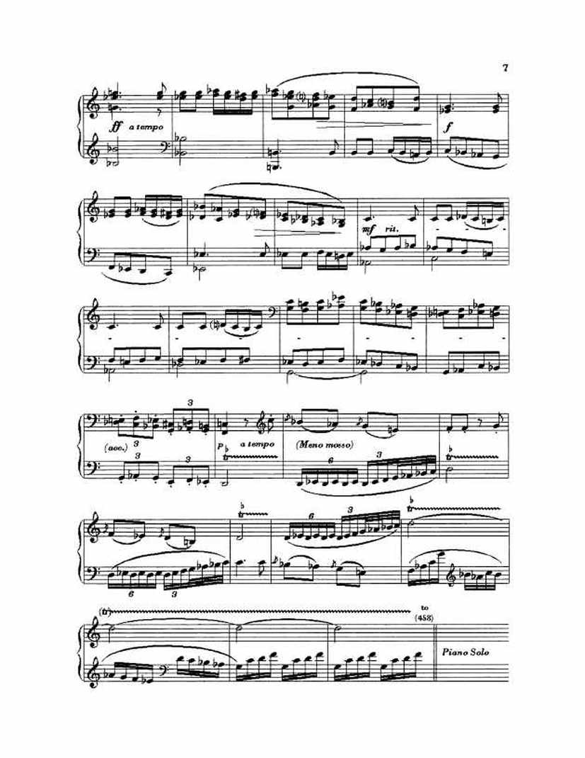 Cadenzas to Beethoven s Piano Concerto No[1].1 Op.15 华彩段（原版、戈多夫斯基、肯普夫版）钢琴谱