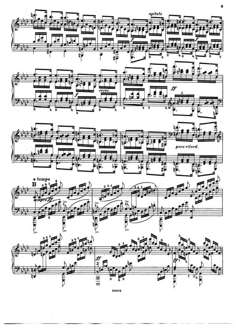 f小调钢琴协奏曲 Piano Concerto in f Minor Op.16钢琴谱