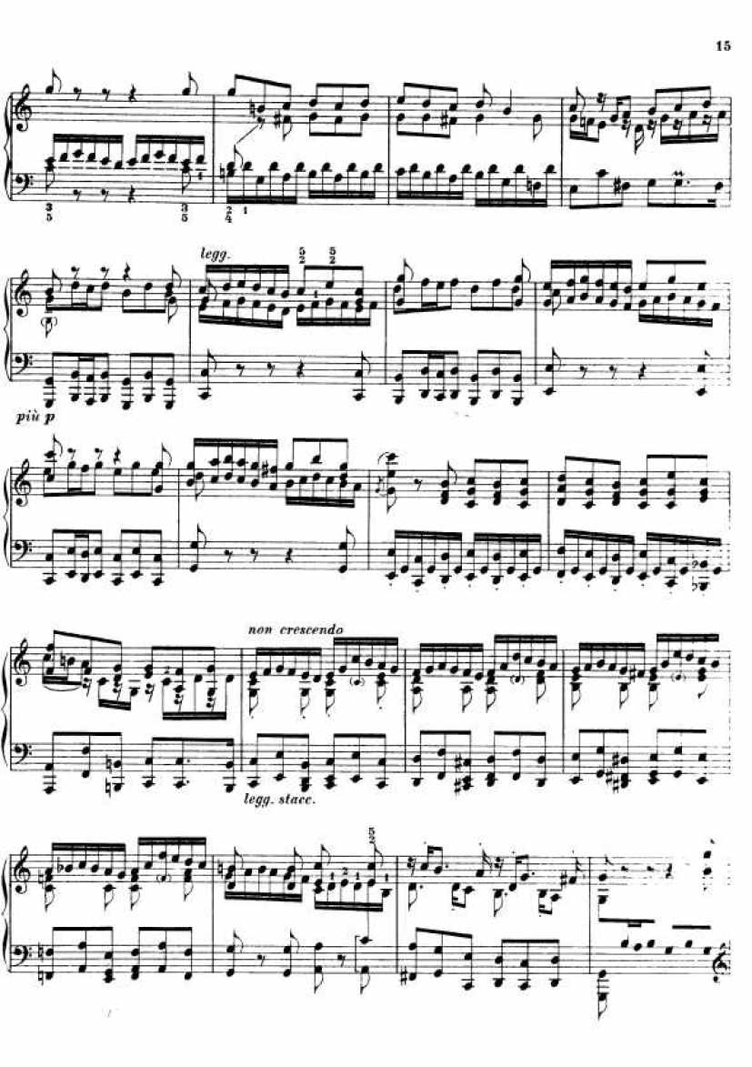 Busoni (Bach)钢琴谱