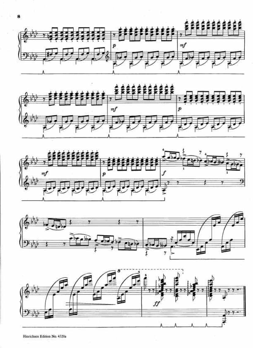 Borodin_Scherzo_Aflat钢琴谱