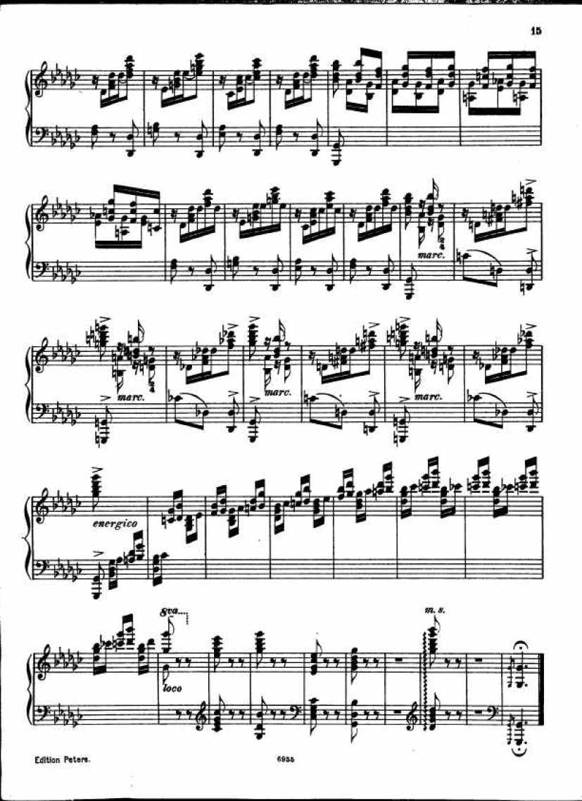 Moszkowski op.40 Scherzo钢琴谱