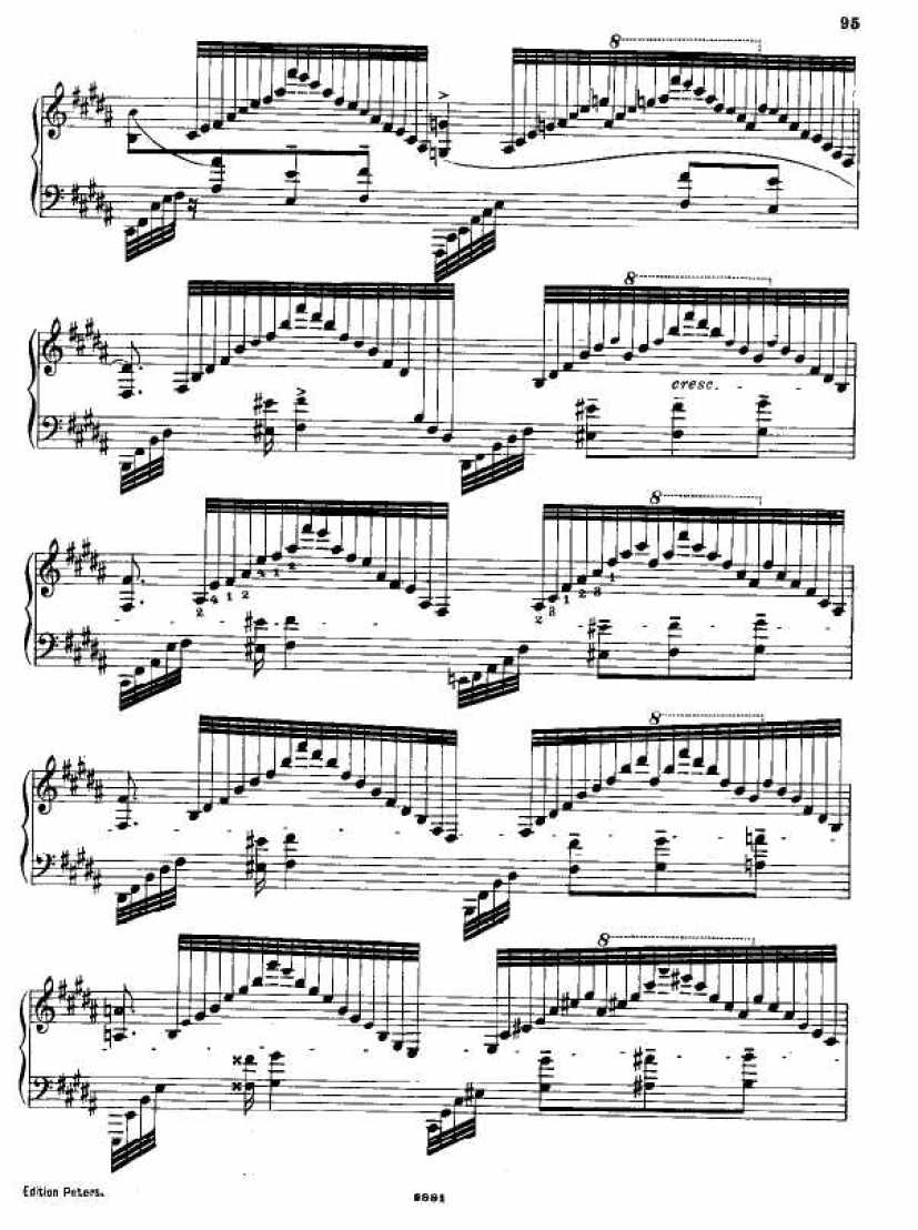 Liszt (Bellini)钢琴谱