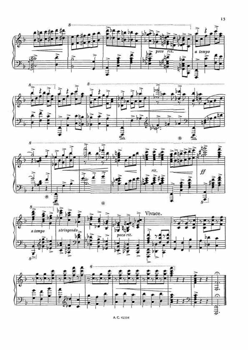 Schütt (Strauss) Rosen aus dem Sueden钢琴谱