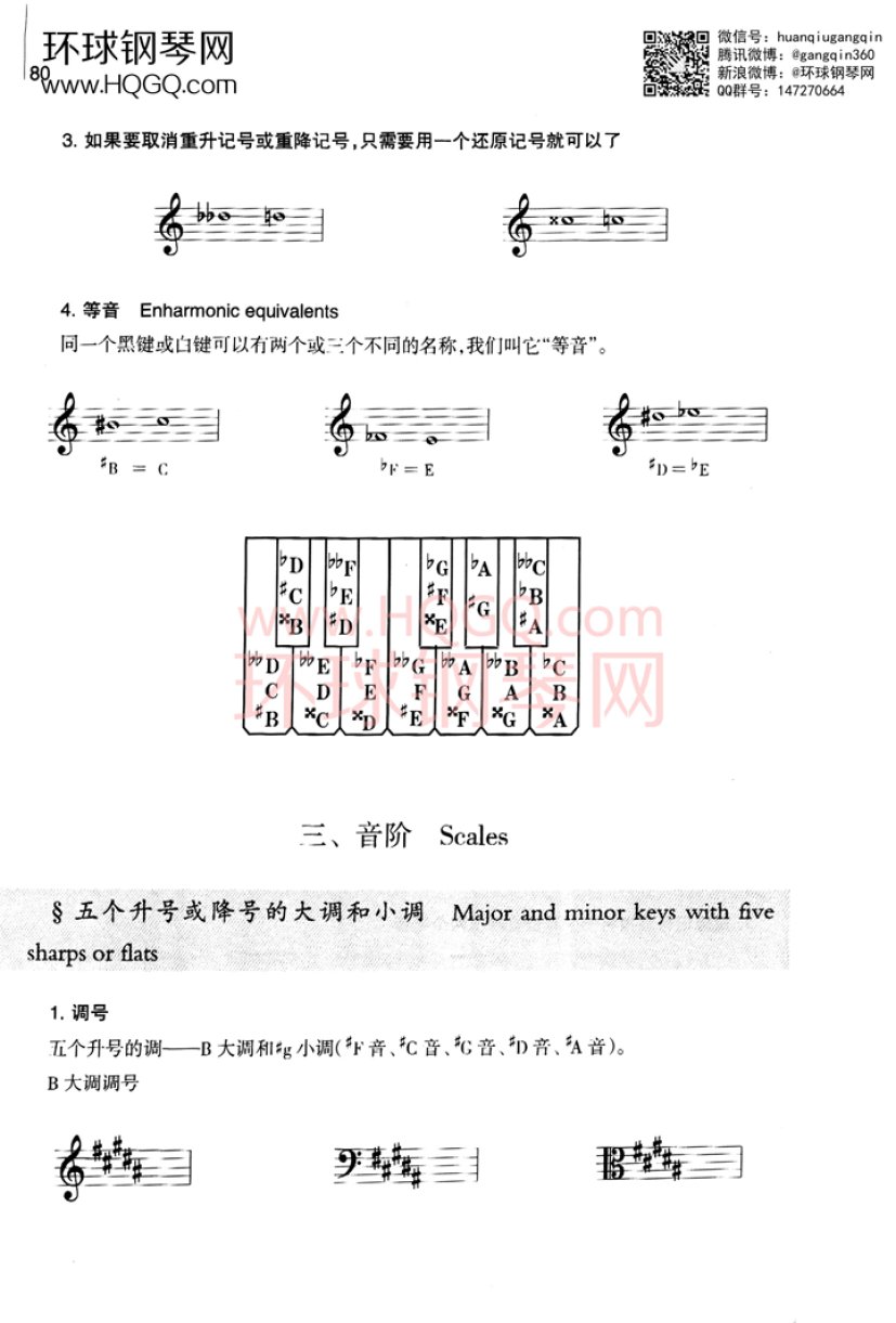 英皇考级乐理学习手册1钢琴谱