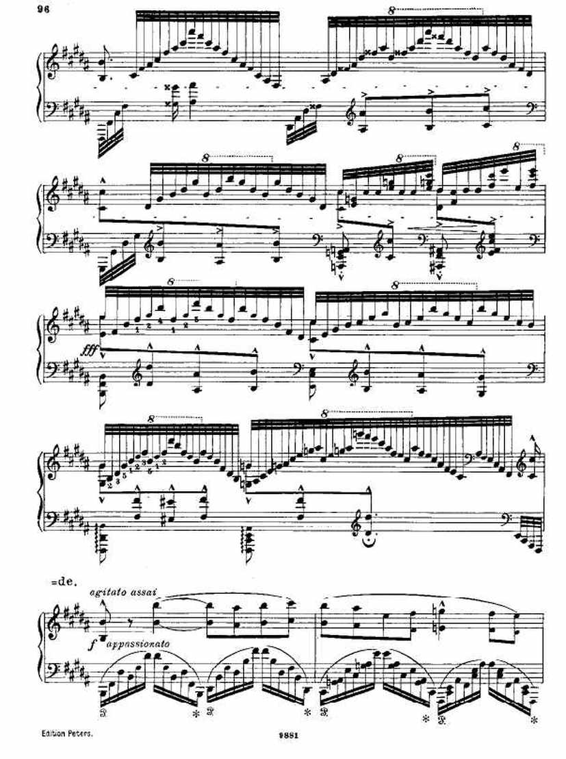 Liszt (Bellini)钢琴谱