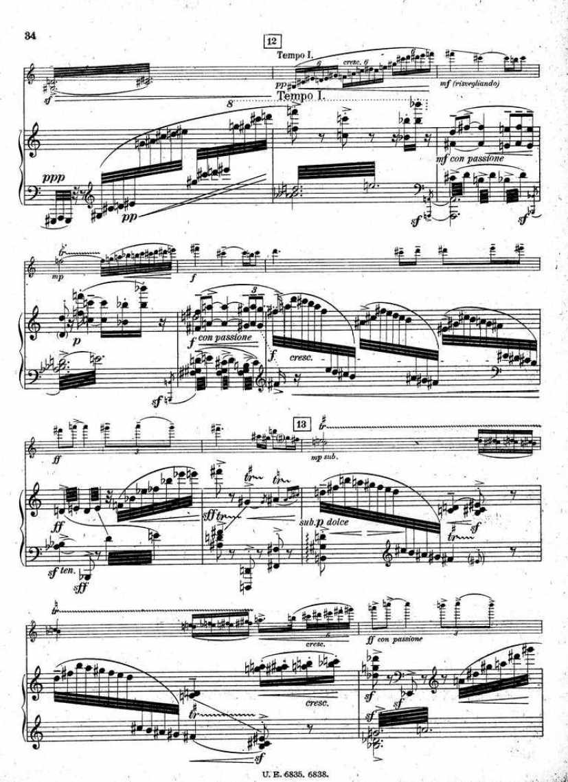 Szymanowski_op.30_Mythes_vln钢琴谱