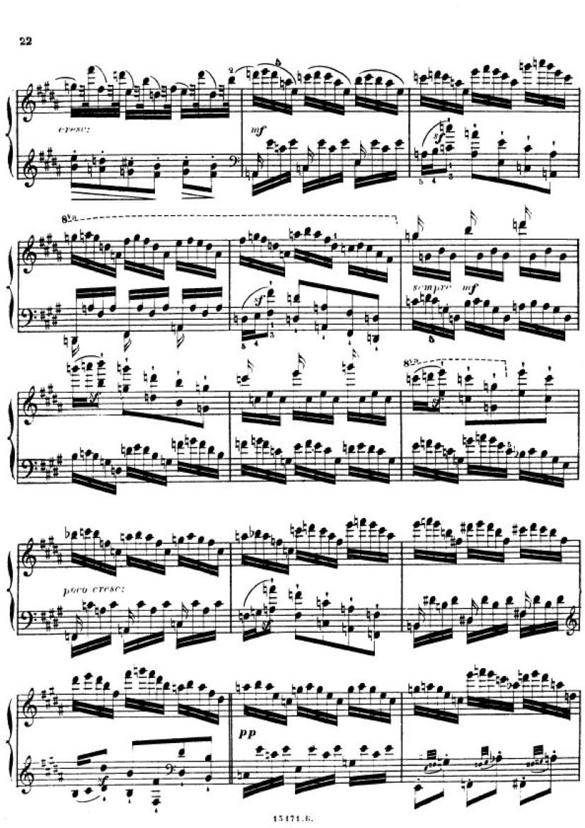 12首小调练习曲 12 Etudes in All Minor Keys Op.39钢琴谱