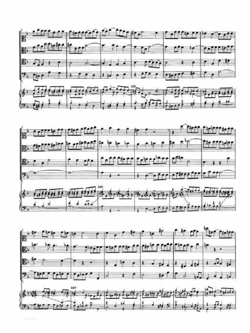 The Art of the Fugue BWV 1080 赋格的艺术钢琴谱