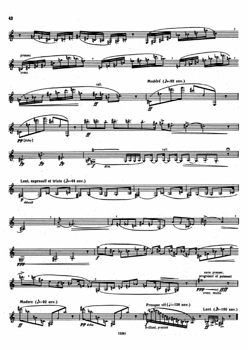 Messiaen_Quatuor_pour_la_fin_du_temps_score_part钢琴谱