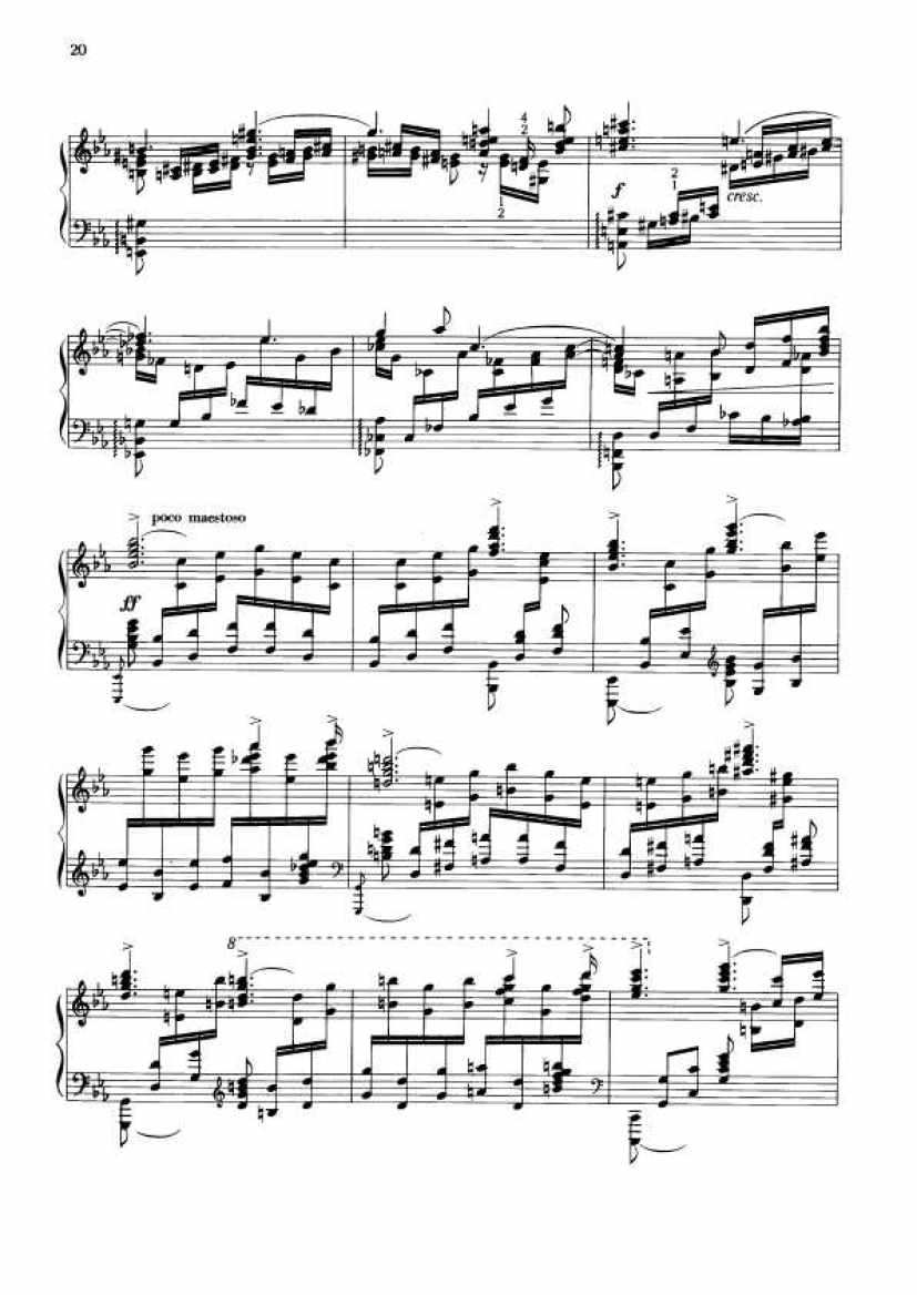 Dohnanyi_Etude Op.28钢琴谱