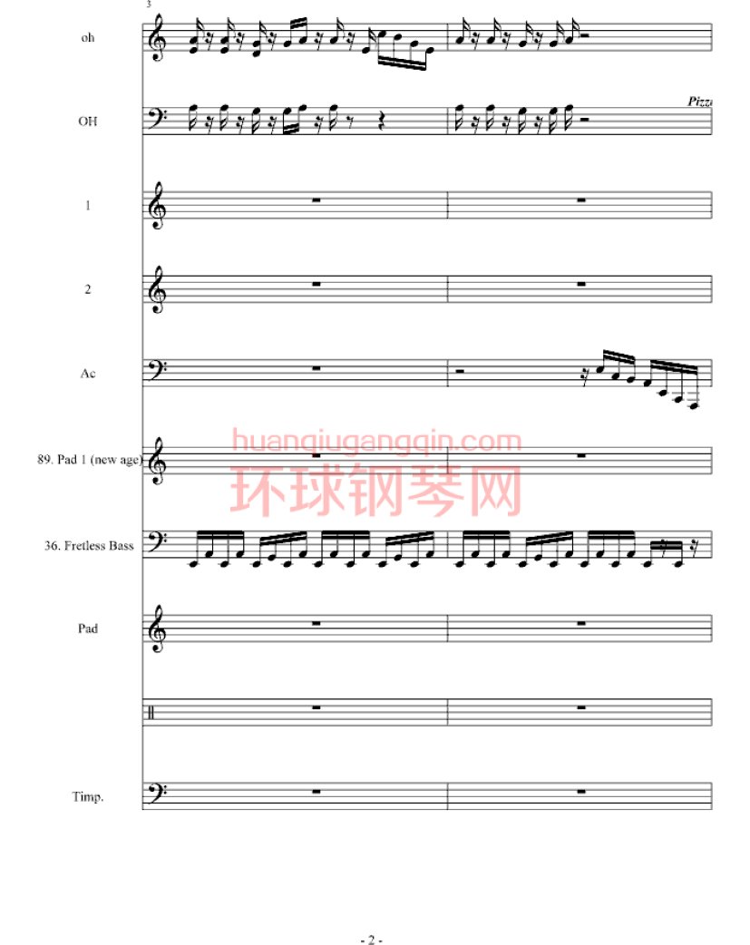 虚张声势(CirahNitex&钢琴叫兽)钢琴谱