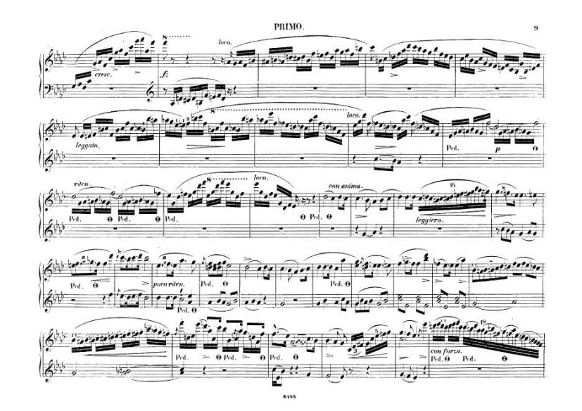 f小调第二钢琴协奏曲 Op.21 Piano Concerto No.2 in f Minor Op.21钢琴谱