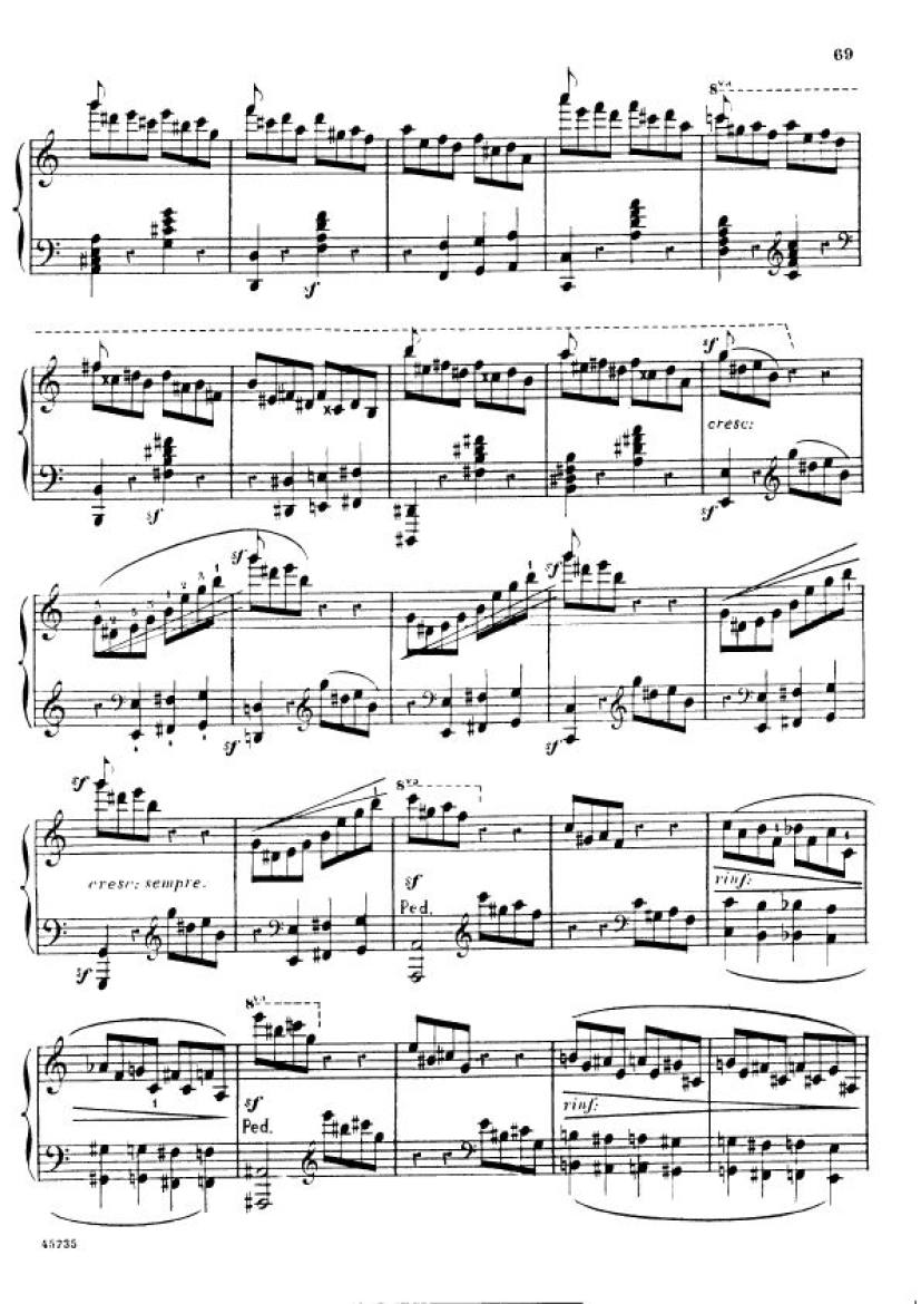 12首小调练习曲 12 Etudes in All Minor Keys Op.39钢琴谱