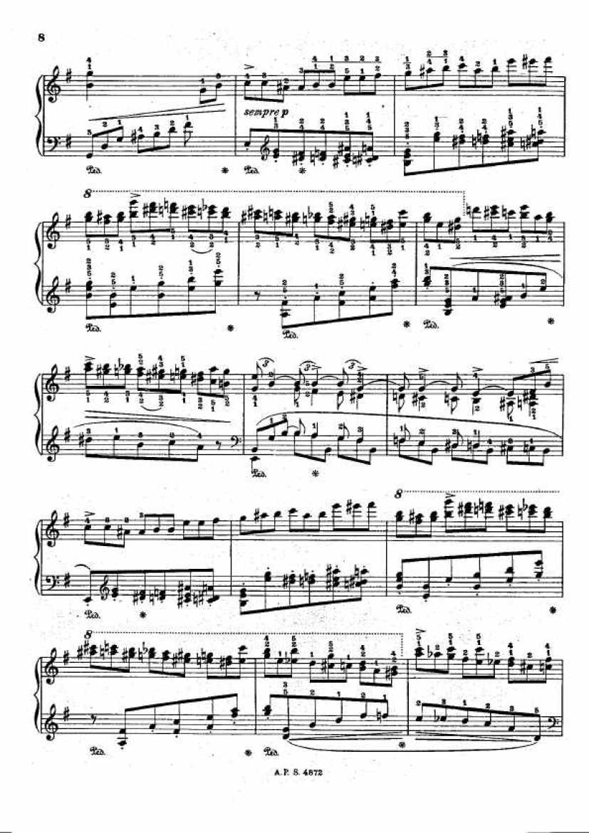 CHOPIN (GODOWSKY)钢琴谱