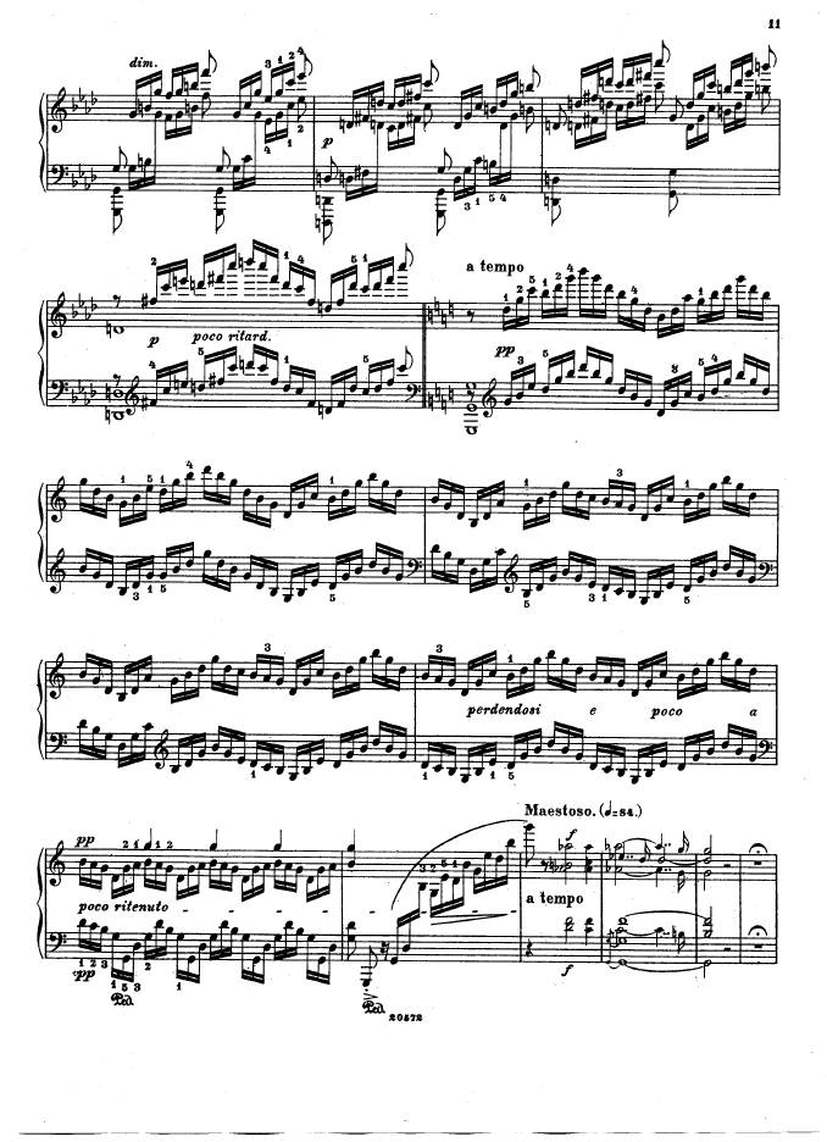 f小调钢琴协奏曲 Piano Concerto in f Minor Op.16钢琴谱