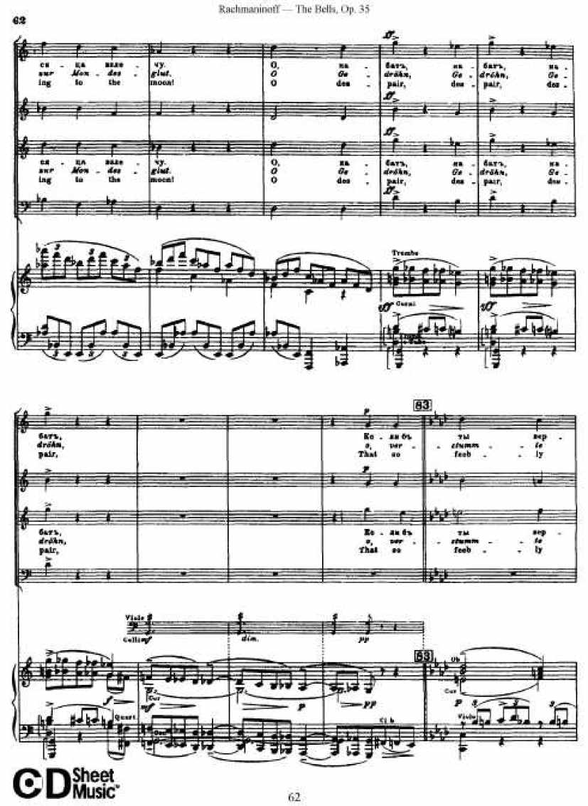 Rachmaninov_op.35_The Bells_vocal钢琴谱