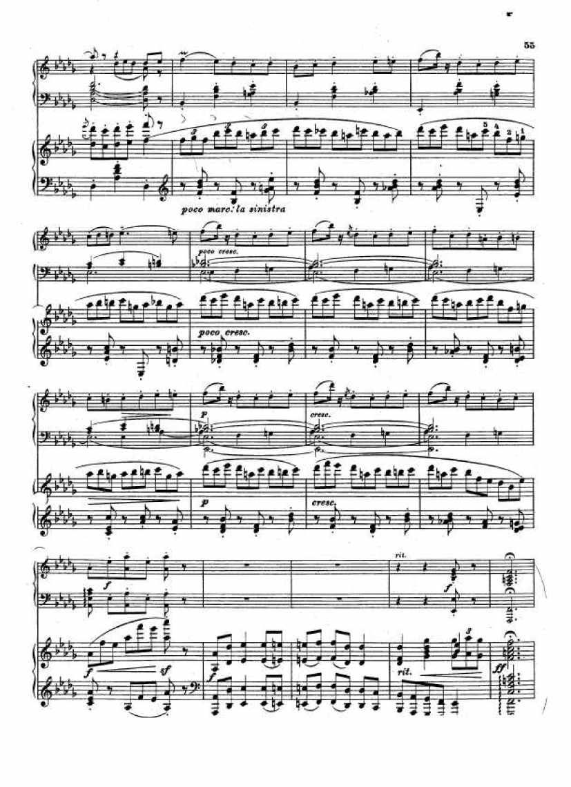 Scharwenka_op.80_Piano_concerto_No.3钢琴谱