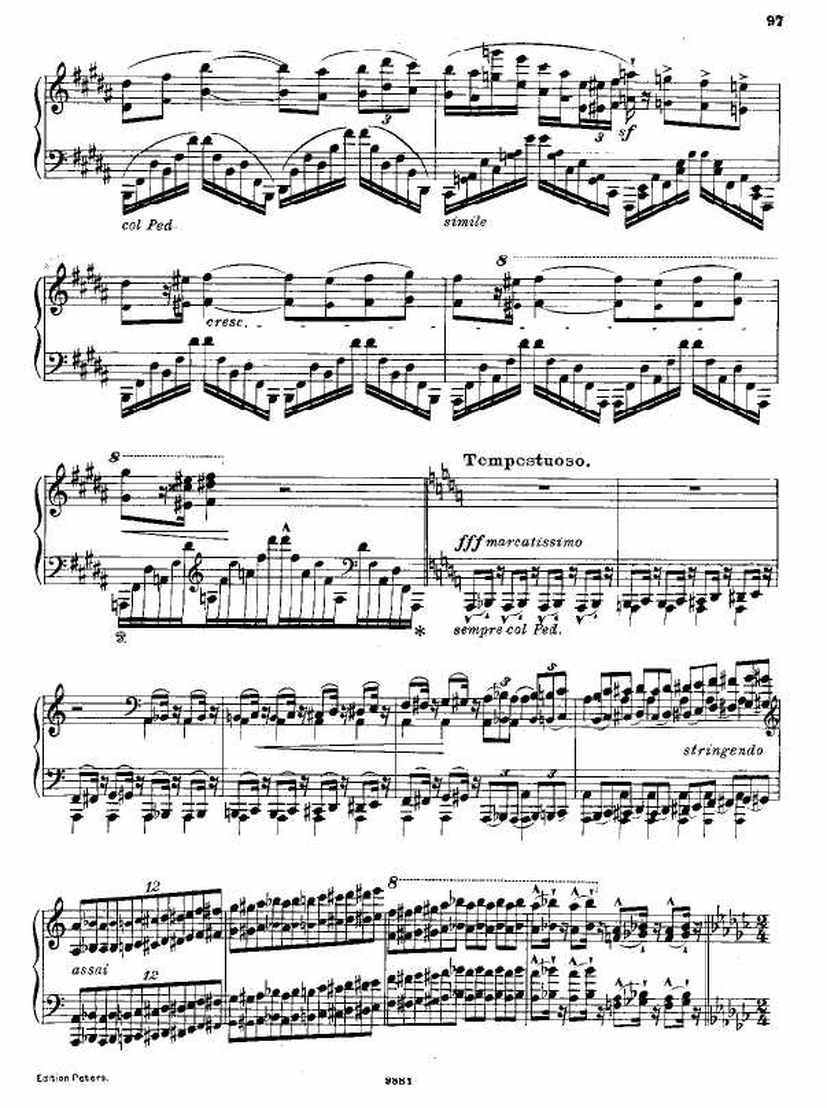 Liszt (Bellini)钢琴谱