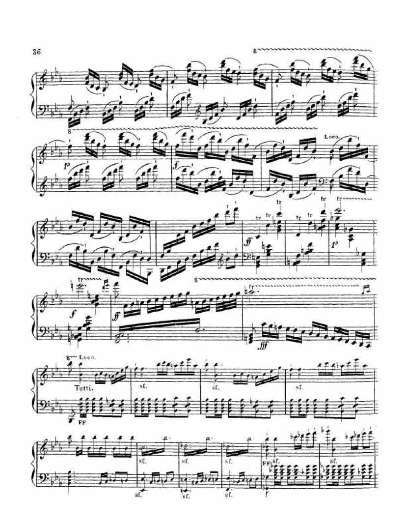 Moscheles Piano Concerto  No 2钢琴谱