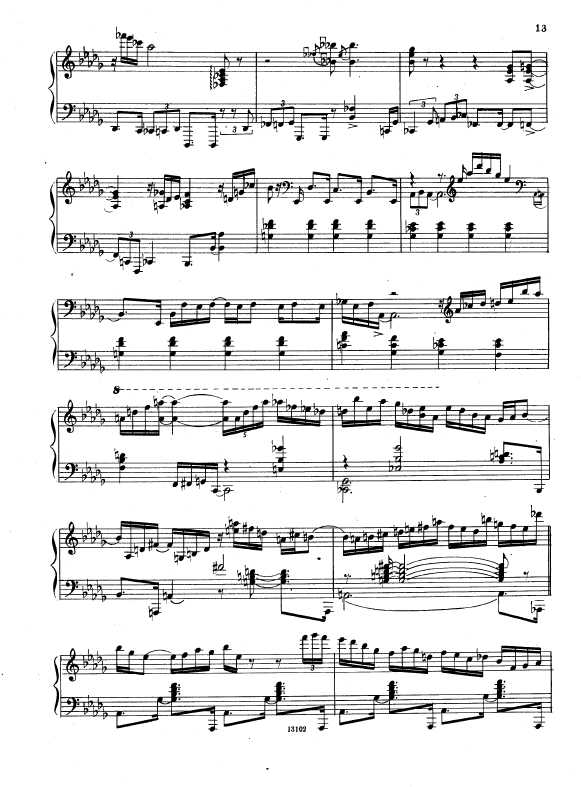 变奏曲 Variations Op.41钢琴谱