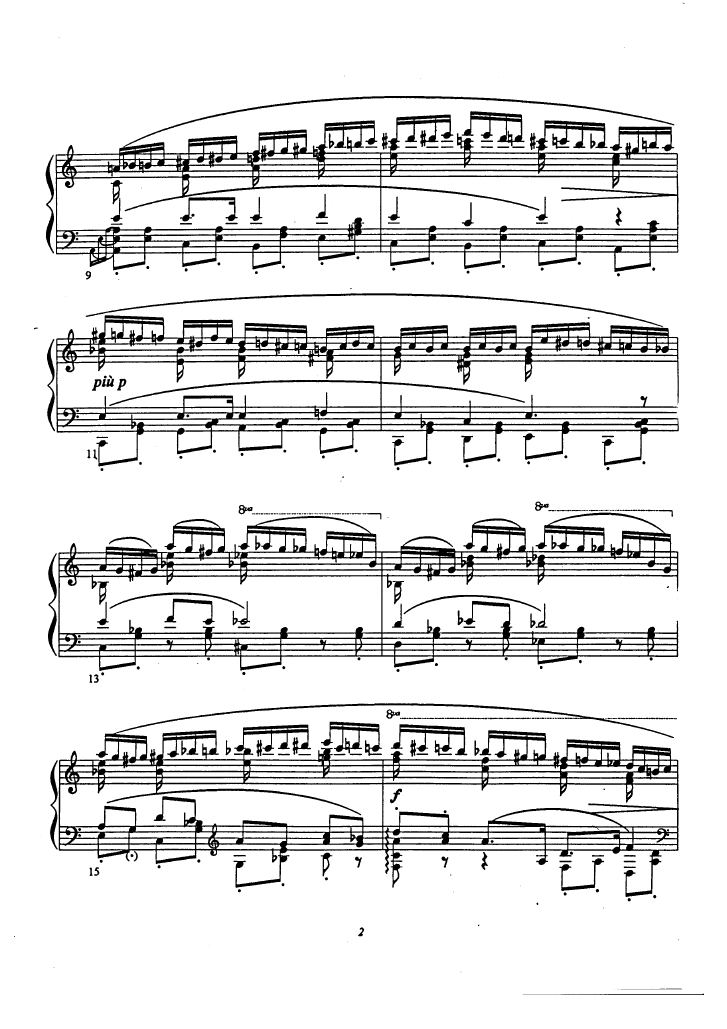 12首小调练习曲 12 Etudes in All The Minor Keys钢琴谱