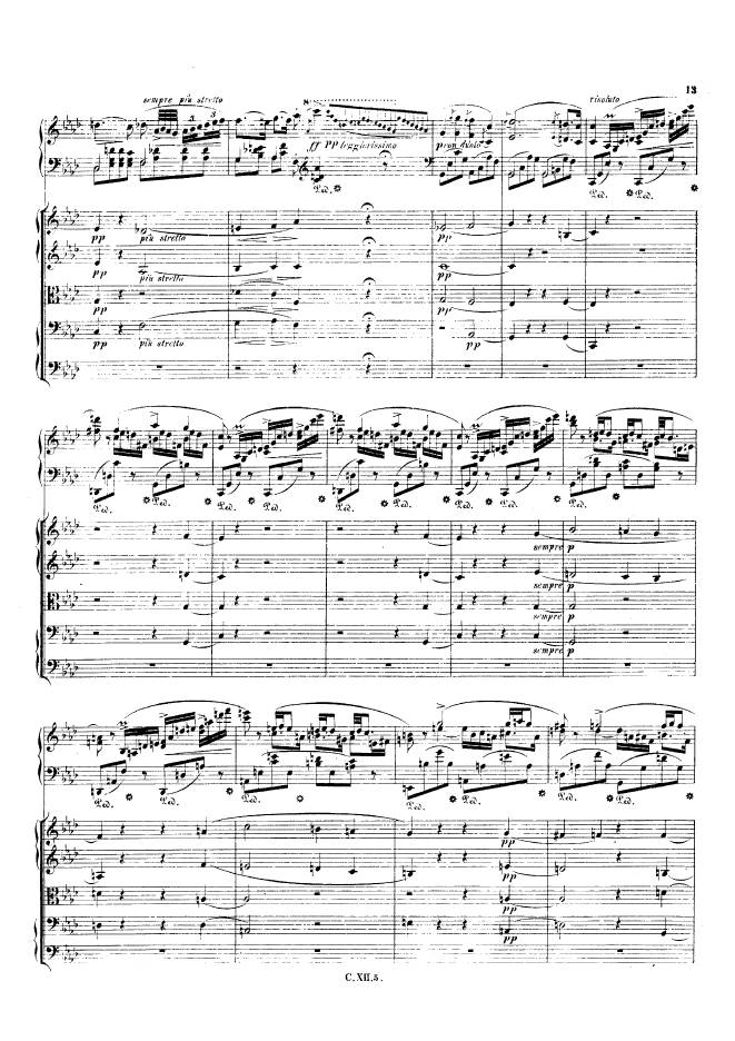 f小调第二钢琴协奏曲 Op.21 Piano Concerto No.2 in f Minor Op.21钢琴谱