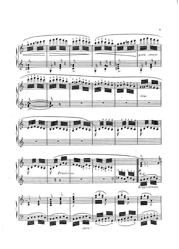 12首小调练习曲 12 Etudes in All Minor Keys Op.39钢琴谱